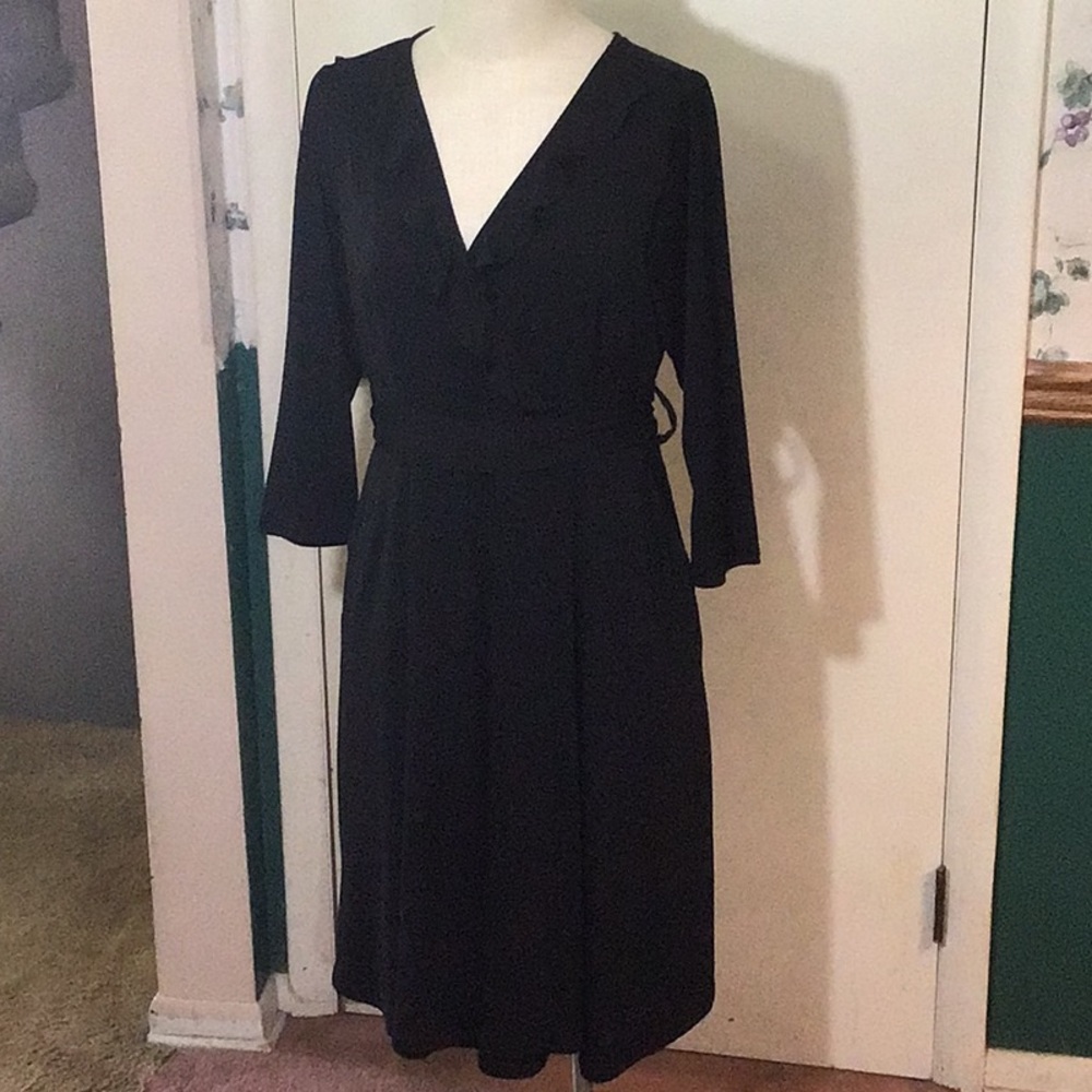 Torrid jersey knit little black dress